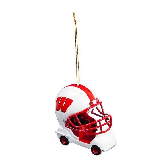 Wisconsin Badgers 4" Field Cart Ornament - Picture 1 of 1